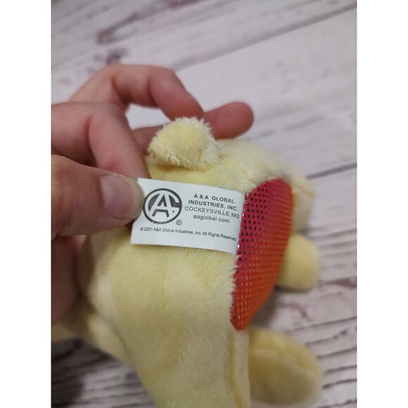 Rainbow Lamb plush 7 inch Stuffed lamb rainbow ears Easter Plush - Picture 6 of 7